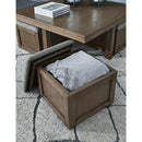  Signature Design by Ashley Boardernest T738T1 Coffee Table and 2 End Tables IMAGE 4