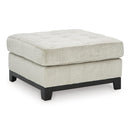  Manufacturer Color_Stone -- Maxon Place 3300408 Oversized Accent Ottoman IMAGE 1