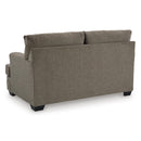  Manufacturer Color_Nutmeg -- Stonemeade 5950535 Loveseat IMAGE 4