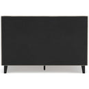  Size_Queen -- Cielden B1199-81 Queen Upholstered Bed with Roll Slats IMAGE 4