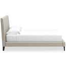  Size_King -- Cielden B1199-82 King Upholstered Bed with Roll Slats IMAGE 3