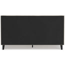  Size_King -- Cielden B1199-82 King Upholstered Bed with Roll Slats IMAGE 4