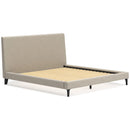  Size_King -- Cielden B1199-82 King Upholstered Bed with Roll Slats IMAGE 5