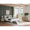  Size_King -- Cielden B1199-82 King Upholstered Bed with Roll Slats IMAGE 8