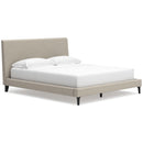  Size_California King -- Cielden B1199-94 California King Upholstered Bed with Roll Slats IMAGE 1