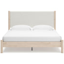  Size_King -- Cadmori B2615B7 King Upholstered Panel Bed IMAGE 2