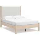 Size_Full -- Cadmori B2615B8 Full Upholstered Panel Bed IMAGE 1