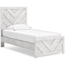  Size_Twin -- Cayboni B3788B6 Twin Panel Bed IMAGE 1