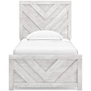  Size_Twin -- Cayboni B3788B6 Twin Panel Bed IMAGE 2