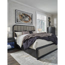  Size_California King -- Rowanbeck B821B5 California King Upholstered Panel Bed IMAGE 10