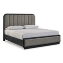  Size_California King -- Rowanbeck B821B5 California King Upholstered Panel Bed IMAGE 1