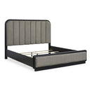  Size_California King -- Rowanbeck B821B5 California King Upholstered Panel Bed IMAGE 4