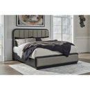  Size_California King -- Rowanbeck B821B5 California King Upholstered Panel Bed IMAGE 5