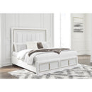  Size_California King -- Chalanna B822B5 California King Upholstered Storage Bed IMAGE 6