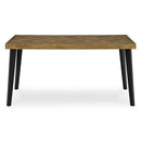  Signature Design by Ashley Blondon D413-425 Rectangular Dining Room Table Set IMAGE 3
