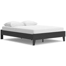  Size_Queen -- Socalle EB1865-113 Queen Platform Bed IMAGE 1