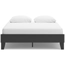  Size_Queen -- Socalle EB1865-113 Queen Platform Bed IMAGE 2