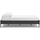  Size_Queen -- Socalle EB1865-113 Queen Platform Bed IMAGE 3
