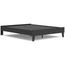  Size_Queen -- Socalle EB1865-113 Queen Platform Bed IMAGE 5