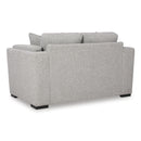  Manufacturer Color_Pewter -- Evansley 5450335 Loveseat IMAGE 4