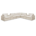  Manufacturer Color_Oyster -- Modmax 92103S11 8 pc Sectional with Storage Consoles IMAGE 1