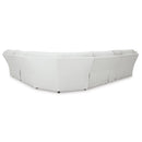  Manufacturer Color_Alloy -- Top Tier 92706S1 6 pc Reclining Sectional with Chaise IMAGE 3