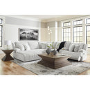  Manufacturer Color_Alloy -- Top Tier 92706S2 6 pc Reclining Sectional with Chaise IMAGE 5