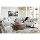  Manufacturer Color_Alloy -- Top Tier 92706S2 6 pc Reclining Sectional with Chaise IMAGE 6