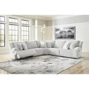  Manufacturer Color_Alloy -- Top Tier 92706S3 5 pc Reclining Sectional IMAGE 4