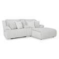  Manufacturer Color_Alloy -- Top Tier 92706S4 3 pc Reclining Sectional Sofa with Chaise IMAGE 1