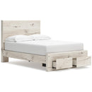  Size_Full -- Lawroy B2310B20 Full Panel Storage Bed IMAGE 2