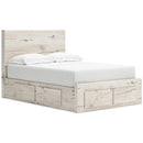  Size_Full -- Lawroy B2310B24 Full Panel Storage Bed IMAGE 1