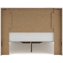  Size_Queen -- Lawroy B2310B4 Queen Panel Storage Bed IMAGE 6