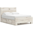  Size_Queen -- Lawroy B2310B6 Queen Panel Bed with Storage IMAGE 1