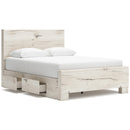  Size_Queen -- Lawroy B2310B6 Queen Panel Bed with Storage IMAGE 2