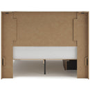  Size_Queen -- Lawroy B2310B6 Queen Panel Bed with Storage IMAGE 6