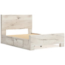  Size_Queen -- Lawroy B2310B6 Queen Panel Bed with Storage IMAGE 7