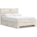  Size_Queen -- Lawroy B2310B8 Queen Panel Bed with Storage IMAGE 1