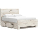  Size_Queen -- Lawroy B2310B8 Queen Panel Bed with Storage IMAGE 2
