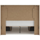 Size_Queen -- Lawroy B2310B8 Queen Panel Bed with Storage IMAGE 6