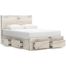  Size_Queen -- Lawroy B2310B9 Queen Panel Storage Bed IMAGE 2