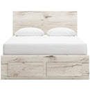  Size_Queen -- Lawroy B2310B9 Queen Panel Storage Bed IMAGE 3