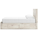  Size_Queen -- Lawroy B2310B9 Queen Panel Storage Bed IMAGE 5