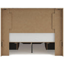  Size_Queen -- Lawroy B2310B9 Queen Panel Storage Bed IMAGE 6