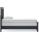  Size_Twin -- Landocken B414B2 Twin Panel Bed IMAGE 3