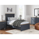  Size_Twin -- Landocken B414B2 Twin Panel Bed IMAGE 8