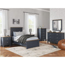  Size_Twin -- Landocken B414B2 Twin Panel Bed IMAGE 9