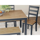  Signature Design by Ashley Gesthaven D399-325 Dining Room Table Set IMAGE 5