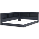  Size_Full -- Simmenfort EB1528B4 Full Bookcase Storage Bed IMAGE 6