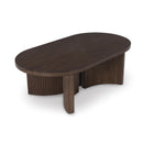  Signature Design by Ashley Korestone T689-0 Oval Cocktail Table IMAGE 5